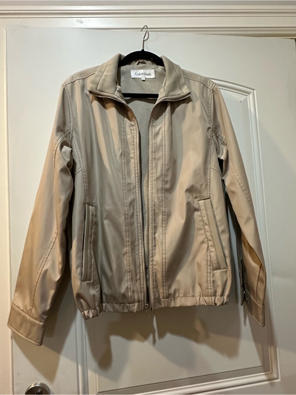 Calvin Klein Light Beige Zip Jacket